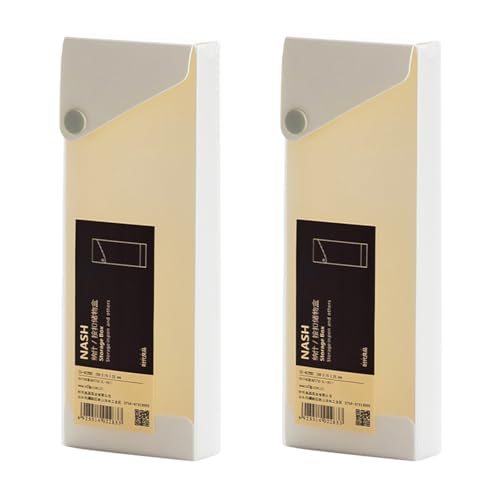 BUBEFSKD 2pcs Ziehen Bleistiftkoffer Plastikstiftkasten Skizze Behälter Aus Färbung Für Schüler Hart Klare BUBEFSKD 2pcs Ziehen Bleistiftkoffer Plastikstiftkasten Skizze Behälter Aus Färbung Für Schüler Hart Klare von BUBEFSKD