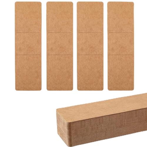 BUBEFSKD 30pcs Lesezeichen Sleeves Cover Harzhalter Lesezeichen Leere Displaykarten Geburtstagsgeschenkversorgungen Ärmel Leere Anzeigekarten von BUBEFSKD
