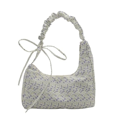 BUBEFSKD Achselhöhle Mit Großer Kapazität Für Frauen Mädchen Einkaufsdatieren Koreanische Stile Schulterblumdruck Unterarm Frauen Achselblüte Blütendruck Handtasche Große Kapazität Schulter Shopping von BUBEFSKD