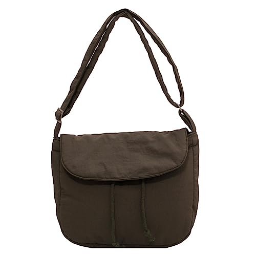 BUBEFSKD All Matching Casual Handtasche Für Frauen Feste Farben Schulter Messenger Tasche Japanische Studenten Japanischen Stil. von BUBEFSKD
