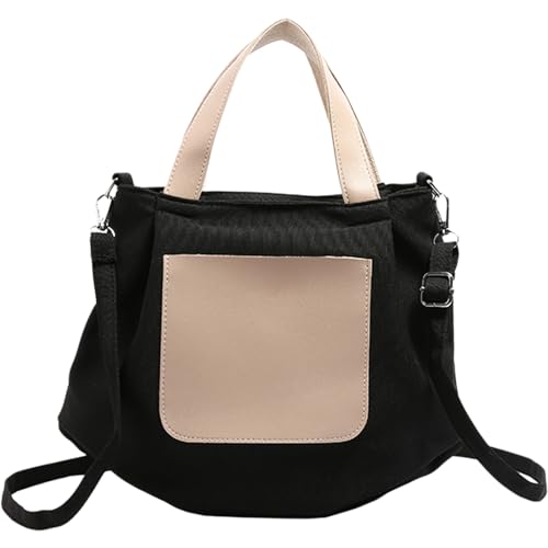 BUBEFSKD Auffällige Frauen Japanische Leinwand Umhängetasche Große Kapazität Handtasche Crossbody Geldbörse Für Verschiedene Gelegenheit Crossbody Bag Geeignet von BUBEFSKD