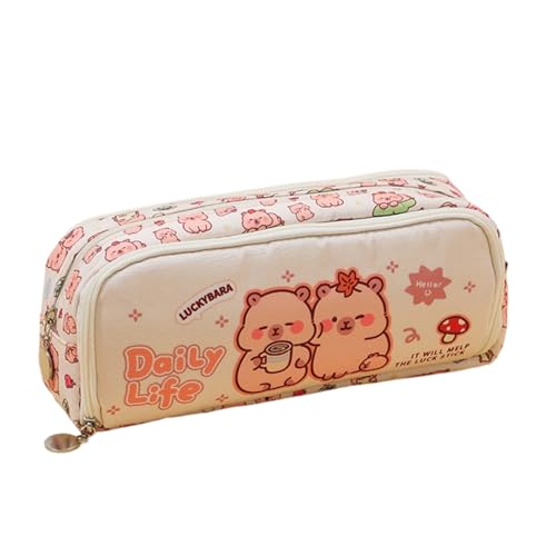 BUBEFSKD Cartoon Bleistiftkoffer Großer Leinwand Bleistifte Tasche Multi Fach Stiftbeutel Große Kapazitätsstifte Organizer Für Studenten Cartoon Stifte Für Teenager BUBEFSKD Cartoon Bleistiftkoffer Großer Leinwand Bleistifte Tasche Multi Fach Stiftbeutel Große Kapazitätsstifte Organizer Für Studenten Cartoon Stifte Für Teenager von BUBEFSKD