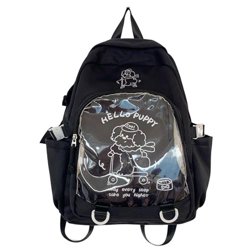 BUBEFSKD Clear Pin Display Itabag Rucksack Für Teenager Girl Frauen Japanisch Große Kapazität Rucksack School Tasche Otaku Kultur Daypack BUBEFSKD Clear Pin Display Itabag Rucksack Für Teenager Girl Frauen Japanisch Große Kapazität Rucksack School Tasche Otaku Kultur Daypack von BUBEFSKD
