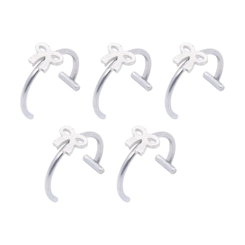 BUBEFSKD Clip On Imitation Lippenringe Bequeme Verschleiß Von Robuster Edelstahl Schmuckzubehör Für Kostüme Party Cosplay Ohne Piercing Clip Auf Ringen BUBEFSKD Clip On Imitation Lippenringe Bequeme Verschleiß Von Robuster Edelstahl Schmuckzubehör Für Kostüme Party Cosplay Ohne Piercing Clip Auf Ringen von BUBEFSKD