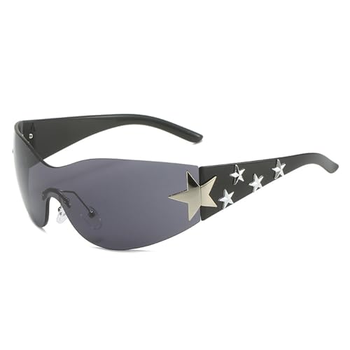 BUBEFSKD Coole Futuristen Sonnenbrille Freien Freien Stern Shades Trendsetters Futuristen Mehrfarbiger Vintage Für Frauen BUBEFSKD Coole Futuristen Sonnenbrille Freien Freien Stern Shades Trendsetters Futuristen Mehrfarbiger Vintage Für Frauen von BUBEFSKD