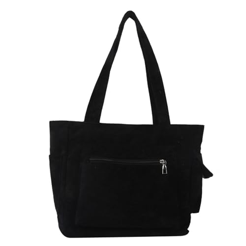 BUBEFSKD Cord Umhängetasche Große Kapazität Tasche Für Frauen Casual Daily Wear Girls School Schüler Bevorzugt Reißverschluss Wasserdicht Haltbar BUBEFSKD Cord Umhängetasche Große Kapazität Tasche Für Frauen Casual Daily Wear Girls School Schüler Bevorzugt Reißverschluss Wasserdicht Haltbar von BUBEFSKD