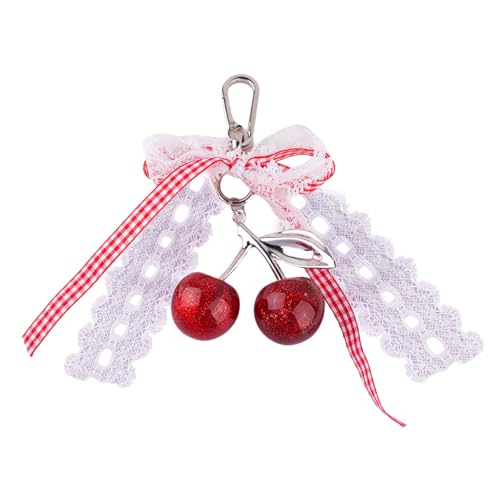 BUBEFSKD Creative Bows Bag Accessoire Spitze Keychain Metall Schlüsselbeutel Anhänger Rucksack Dekoration Für Frauen Und Mädchen Frauen Autoschlüsselhalter BUBEFSKD Creative Bows Bag Accessoire Spitze Keychain Metall Schlüsselbeutel Anhänger Rucksack Dekoration Für Frauen Und Mädchen Frauen Autoschlüsselhalter von BUBEFSKD