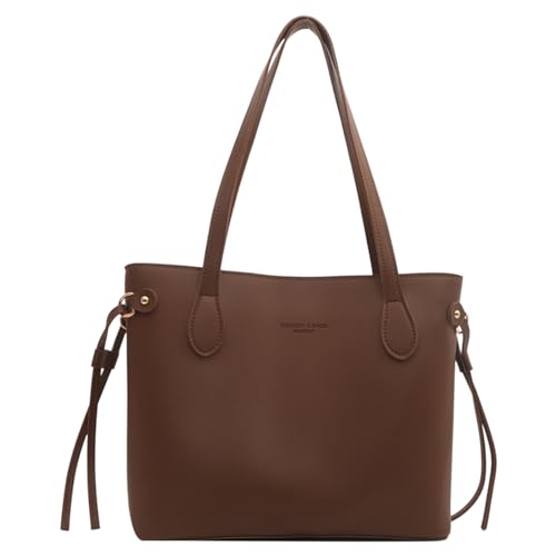 BUBEFSKD Damen PU Leder Umhängetasche Schüler Schoolbag Große Kapazität Handtasche Frauen Einkaufen Für Arbeit Reisen Damen PU Leder Handtasche Frauen Große Kapazität Schulterschule School BUBEFSKD Damen PU Leder Umhängetasche Schüler Schoolbag Große Kapazität Handtasche Frauen Einkaufen Für Arbeit Reisen Damen PU Leder Handtasche Frauen Große Kapazität Schulterschule School von BUBEFSKD