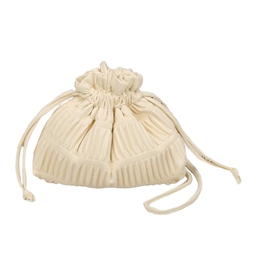 BUBEFSKD Drawschnell Umhängetasche Für Frauen Mädchen PU Tasche Modetrendy Trendy Bags Falten Crossbody Große Kapazität PU Handtaschen Und Geldbörse von BUBEFSKD