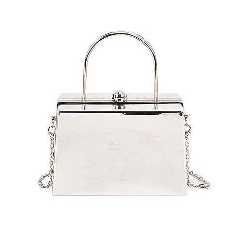 BUBEFSKD Einfache Acrylkupplung Geldbörsen Partyumschlag Handtasche Mode Abend Taschen Party Hochzeit Handtasche Crossbody Tasche Für Frauen Schulterumschlag Hochzeit Cocktail Prom Clutches Clutches von BUBEFSKD