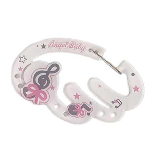 BUBEFSKD Einzigartige Flügelform Beuteldekoration Charme Praktischer Acryl Schlüsselhalter Multi Purpose Schlüsselbund Für Outdoor Stile Leichte Acryl Rucksackverzierung Freien von BUBEFSKD