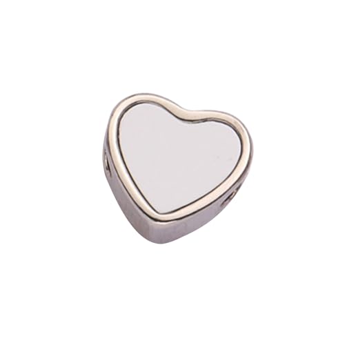BUBEFSKD Einzigartige Herzperlen Modische Metallperlen Legierung Textur Schmuckversorgungen Für Kreative Projekte Und Modezubehör Handgefertigtes Armband Perle BUBEFSKD Einzigartige Herzperlen Modische Metallperlen Legierung Textur Schmuckversorgungen Für Kreative Projekte Und Modezubehör Handgefertigtes Armband Perle von BUBEFSKD