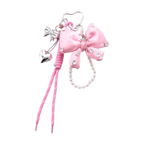 BUBEFSKD Elegante Künstliche Perlenbogen Tasche Zauberbeutel Anhänger Keychain Verbessert Die Mode Und Einzigartig von BUBEFSKD