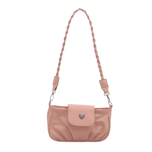BUBEFSKD Elegante Plissierte Unterarmtasche Für Frauen Weiche PU Leder Schulterbeteiligte Freizeit Handtasche Zarte Crossbody Geldbörse Einkaufsbodentasche Einkaufstasche von BUBEFSKD