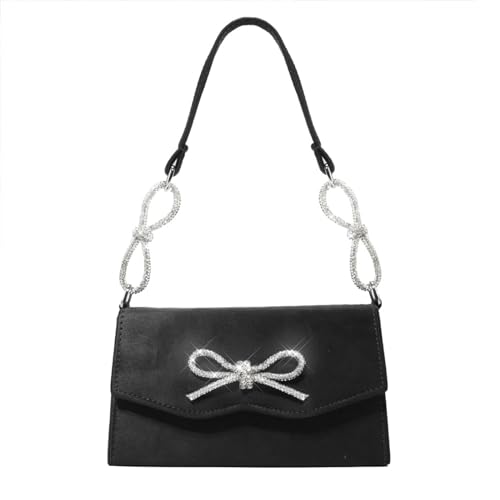 BUBEFSKD Exquisites Sparkling Bowknot Abend Geldbeutel Elegante Französische Abendtasche Handtasche Machen BUBEFSKD Exquisites Sparkling Bowknot Abend Geldbeutel Elegante Französische Abendtasche Handtasche Machen von BUBEFSKD