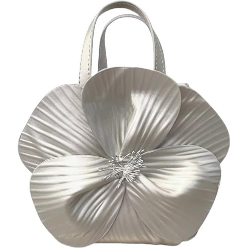 BUBEFSKD Frauen Bag Blumenschulter Abend Handtasche Crossbody Abend PU Leder Eimer Für Hochzeit BUBEFSKD Frauen Bag Blumenschulter Abend Handtasche Crossbody Abend PU Leder Eimer Für Hochzeit von BUBEFSKD