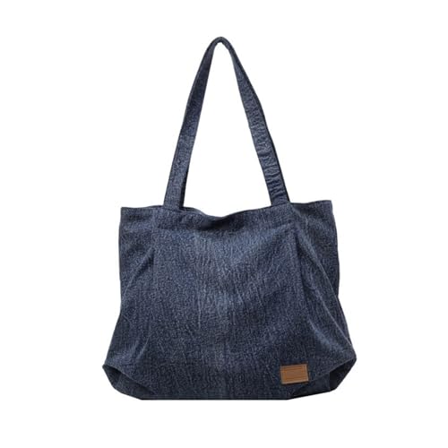BUBEFSKD Frauen Handtasche All Matching Umhängetasche Ästhetic Denims Achsel Achselgrüner Einkaufsarm Einkaufsdating Frauen All Matching Achseltrend Achselgröße Große Kapazität Schulter von BUBEFSKD