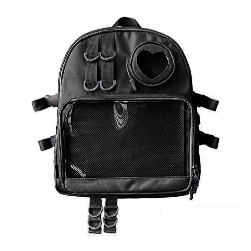 BUBEFSKD Frauen Mit Großer Kapazität Rucksack Teenager Transparente Ästhetische Schüler Schoolbag Koreanische Freizeit Frauen Große Kapazität Schülern Schule Klar Freizeit BUBEFSKD Frauen Mit Großer Kapazität Rucksack Teenager Transparente Ästhetische Schüler Schoolbag Koreanische Freizeit Frauen Große Kapazität Schülern Schule Klar Freizeit von BUBEFSKD