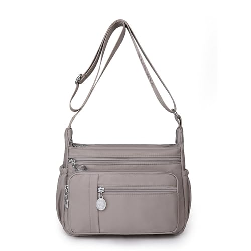 BUBEFSKD Frauen Multi Pocket Umhängetasche Lässig Crossbody Mütter Großer Kapazität Messenger Für Reisen Täglich Große Kapazität Crossbody Für Lässige Schulter Reisen Messenger von BUBEFSKD