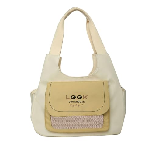 BUBEFSKD Frauen Umhängetasche Schüler Schoolbag Japanische Stile Unterarm Handtasche Achsel Für Tägliche Alltägliche Frauen Schulter Japanischer Stil Achselhäfen Handtasche Klare Unterarm von BUBEFSKD