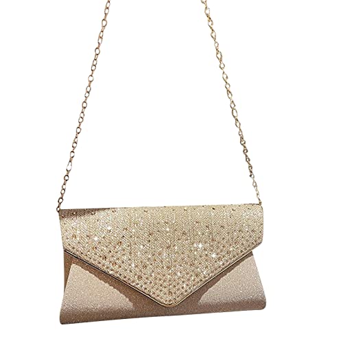 BUBEFSKD Frauenabendtasche Exquisite Kupplung Handtasche Glitzer Schulter Mit Kettenbankett Hochzeitsbahn Für Cocktailparty Frauen Abend Hochzeit Clutch Handtasche Schulter Für Cocktailparty BUBEFSKD Frauenabendtasche Exquisite Kupplung Handtasche Glitzer Schulter Mit Kettenbankett Hochzeitsbahn Für Cocktailparty Frauen Abend Hochzeit Clutch Handtasche Schulter Für Cocktailparty von BUBEFSKD