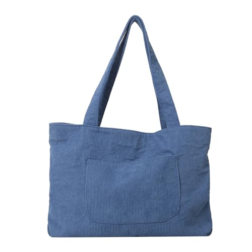 BUBEFSKD Funktionelle Cord Tasche Große Kapazität Handtasche Praktische Und Leichte Umhängetasche Für Tägliche Notwendigkeit Von Reisehandtaschen von BUBEFSKD
