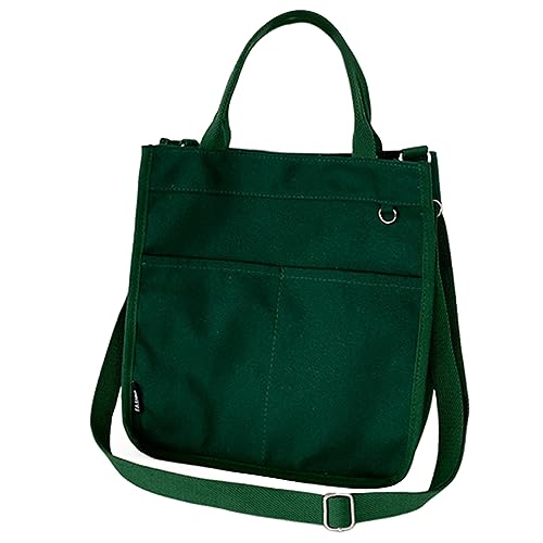 BUBEFSKD Großkapazität Einkaufstasche Frauen Leinwand Schulter Lässig Handtaschen Für Frauen Schule Teenager Crossbody Geräumige Einkaufstasche von BUBEFSKD
