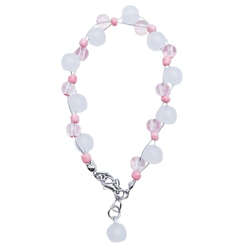 BUBEFSKD Handgefertigte Perlenarmbänder Frauen 2023 Trend Armreifen Handgefertigtes Kreuzhandgelenk Kette Süßes Süßes Handschmuck Geschenk Für Frauen Mädchen Minimalistischer Stil von BUBEFSKD
