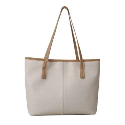 BUBEFSKD Handtasche PU Tasche Große Kapazität Einkaufen Vielseitige Schulter Für Mädchen Frauen Modetrendy Schulbuchbeutel Tragbare Tasche BUBEFSKD Handtasche PU Tasche Große Kapazität Einkaufen Vielseitige Schulter Für Mädchen Frauen Modetrendy Schulbuchbeutel Tragbare Tasche von BUBEFSKD