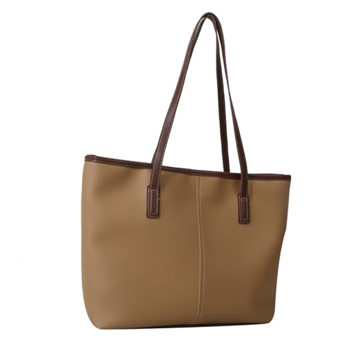 BUBEFSKD Handtasche PU Tasche Große Kapazität Einkaufen Vielseitige Schulter Für Mädchen Frauen Modetrendy Schulbuchbeutel Tragbare Tasche BUBEFSKD Handtasche PU Tasche Große Kapazität Einkaufen Vielseitige Schulter Für Mädchen Frauen Modetrendy Schulbuchbeutel Tragbare Tasche von BUBEFSKD