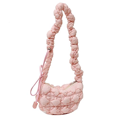 BUBEFSKD Handtaschen Umhängetaschen Unterarmtasche Kosmetik Make Up Lady Geldbeutel Achselschwarz Weiß Blau Einschuldtasche von BUBEFSKD