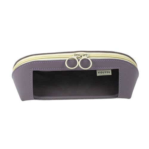 BUBEFSKD Hochkapazität Lederstifte Hülle Klare Wasserfeste Stiftbeutel Organisatoren Bag Travel Make Up 9.25x3.35 Zoll Große Kapazität BUBEFSKD Hochkapazität Lederstifte Hülle Klare Wasserfeste Stiftbeutel Organisatoren Bag Travel Make Up 9.25x3.35 Zoll Große Kapazität von BUBEFSKD