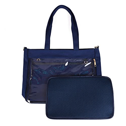 BUBEFSKD Japanische Crossbody Tasche Für Frauen Süße Leinwand Schmerz Teen Schulter Student Handtasche Schöne Klare Messenger Student JK Pain Women Schulter Niedlicher Messenger Teenager Leinwand von BUBEFSKD