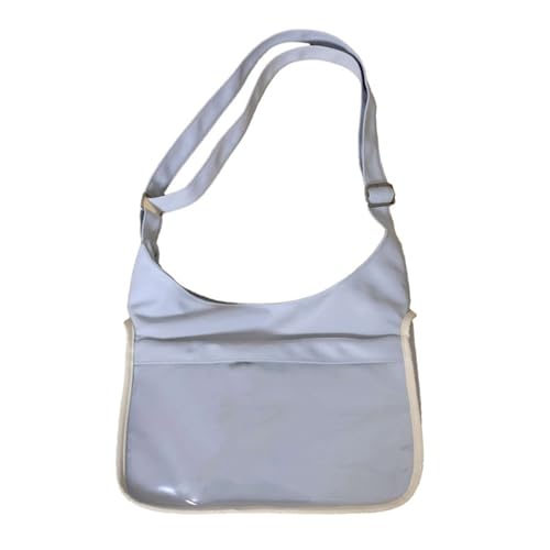 BUBEFSKD Japanisches Schulmädchen Itabag Große Kapazität Klarer Fenster Umhängetasche Anime Pin Display Crossbody Reißverschluss Handtasche Multifunktionaler Speicher BUBEFSKD Japanisches Schulmädchen Itabag Große Kapazität Klarer Fenster Umhängetasche Anime Pin Display Crossbody Reißverschluss Handtasche Multifunktionaler Speicher von BUBEFSKD