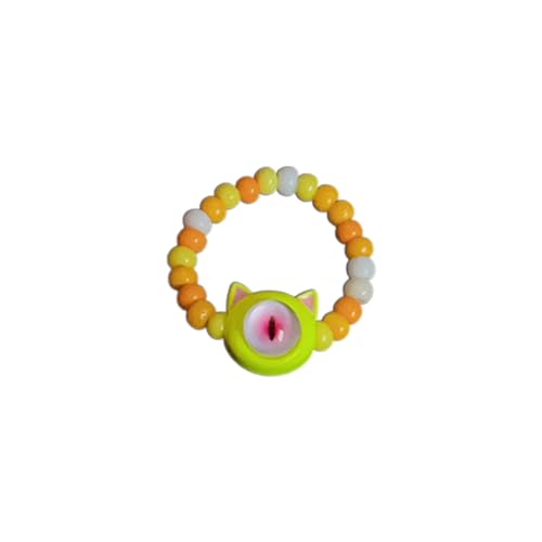 BUBEFSKD Katzenformen Ringe Farbenfrohe Perlen Trendy Schmuckdekoration Geburtsaday Geschenke Für Freundin Verstellbare Katze BUBEFSKD Katzenformen Ringe Farbenfrohe Perlen Trendy Schmuckdekoration Geburtsaday Geschenke Für Freundin Verstellbare Katze von BUBEFSKD