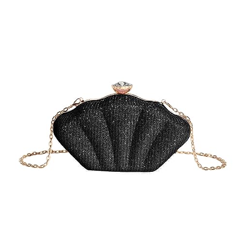 BUBEFSKD Ketten Crossbody Tasche Funkeln Clutch Frauen Abend Hochzeit Handtasche Abnehmbarer Schulter Silber Geldbeutel Ersatz Crossbody BUBEFSKD Ketten Crossbody Tasche Funkeln Clutch Frauen Abend Hochzeit Handtasche Abnehmbarer Schulter Silber Geldbeutel Ersatz Crossbody von BUBEFSKD