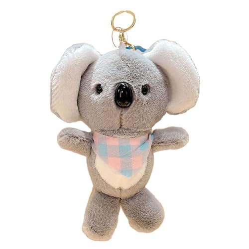 BUBEFSKD Koala Schlüsselbund Charme Keyring Anhängerbeutel Hängende Ornament Mobiltelefondekorationen Für Mädchen Schlüsselbund Pendell Handy Charme Auto Für Geldbörsen Dekoration von BUBEFSKD