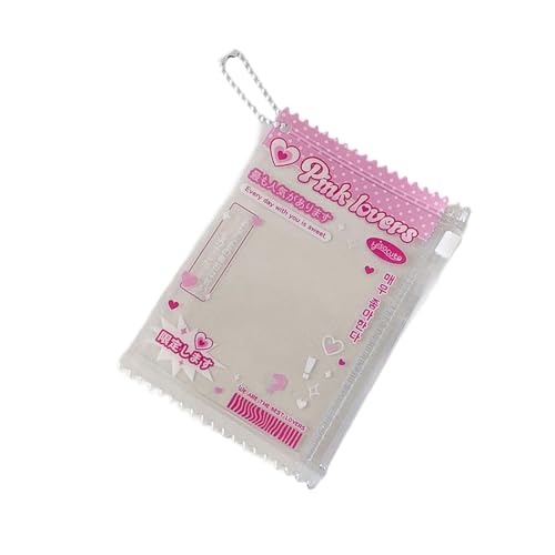 BUBEFSKD Korean Clear Card Case Organisatoren 3inch Reißverschluss In Tasche Für Kreditfotos Und Kleine Zubehör Niedlicher Für Mädchen BUBEFSKD Korean Clear Card Case Organisatoren 3inch Reißverschluss In Tasche Für Kreditfotos Und Kleine Zubehör Niedlicher Für Mädchen von BUBEFSKD
