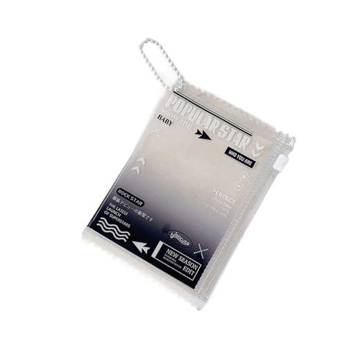 BUBEFSKD Korean Clear Card Case Organisatoren 3inch Reißverschluss In Tasche Für Kreditfotos Und Kleine Zubehör Niedlicher Für Mädchen BUBEFSKD Korean Clear Card Case Organisatoren 3inch Reißverschluss In Tasche Für Kreditfotos Und Kleine Zubehör Niedlicher Für Mädchen von BUBEFSKD