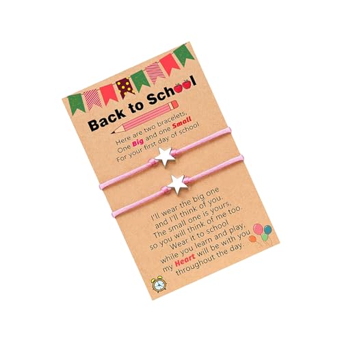 BUBEFSKD Künstlerische Fünf Punkte Stern Stern Kette Einstellbarer Schmuck Geflochtenes Armband Für Alltägliche Verschleiß Und Gabelnde Handgefertigte Geflochtene Schmuck von BUBEFSKD