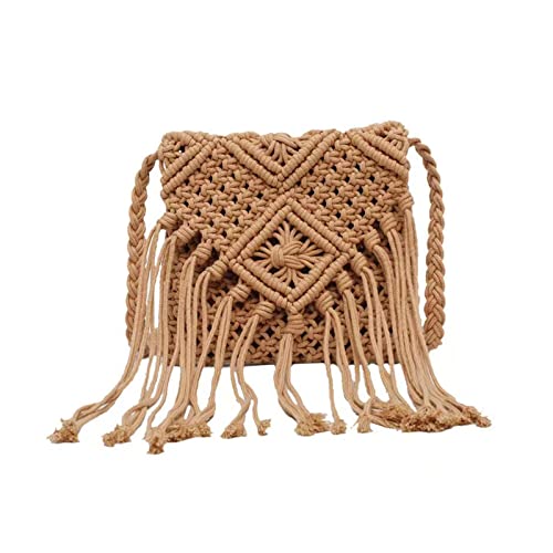 BUBEFSKD Lässige Gewebte Umhängetaschen Journey Reise Crossbody Taschen Beach Messengerbeutel Frauen Mädchen Gewebt Gestrickt Schulter BUBEFSKD Lässige Gewebte Umhängetaschen Journey Reise Crossbody Taschen Beach Messengerbeutel Frauen Mädchen Gewebt Gestrickt Schulter von BUBEFSKD