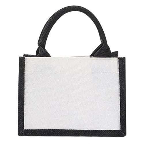 BUBEFSKD Lässige Handtaschen Sackleinen Patchwork Tasche Lady Geldbeutel Einkaufen Großkapazität Freizeitreisen Für Mädchen Frauen Tot BUBEFSKD Lässige Handtaschen Sackleinen Patchwork Tasche Lady Geldbeutel Einkaufen Großkapazität Freizeitreisen Für Mädchen Frauen Tot von BUBEFSKD