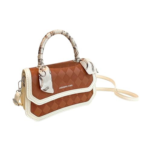 BUBEFSKD Leichte PU Leder Handtasche Mit Verstellbarem Gurt Schicke Und Praktische Schulter Cross Body Taschen Crossbody Tasche von BUBEFSKD