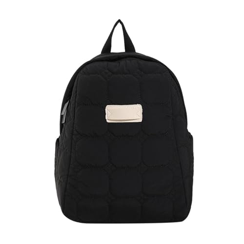 BUBEFSKD Leichter Puffer Rucksack Casual Rucksack Schulbuchbeutel Mit Verstellbarem Riemen Für Frauen Männer Reisen Wanderklettern Frauen von BUBEFSKD