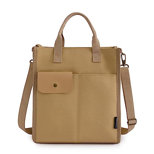 BUBEFSKD Mädchen Frauen Handtasche Leinwand Crossbody Bag Student Einkaufstaschen Umhängetasche Für Arbeiten Strand Strand Weiße Leinwandtaschen BUBEFSKD Mädchen Frauen Handtasche Leinwand Crossbody Bag Student Einkaufstaschen Umhängetasche Für Arbeiten Strand Strand Weiße Leinwandtaschen von BUBEFSKD