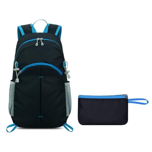 BUBEFSKD Mann Frauen Reisen Rucksack Wanderung Teenager Lässige Daypacks School Foldable Für Tägliche Outdoor Faltbare Lässige Daypacks Reisen Nylon Wandern von BUBEFSKD