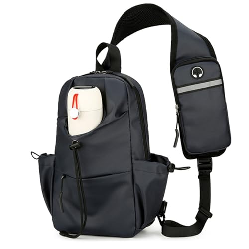 BUBEFSKD Mann Schlinge Rucksack Oxford Stoff Crossbody Bag Brust Sport Lässig Daypacks Schulter Für Tägliche Brust Für Mann Crossbody Slings Rucksack Teenager von BUBEFSKD