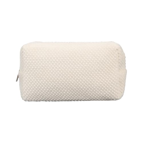 BUBEFSKD Mehrzweckstiftkoffer Großer Kapazität Plüsch Bleistiftkoffer Reißverschlüsse Stiftbeutel Make Up Tasche Für Mädchen Frauen Reisen Büro Aufbewahrungsbeutel von BUBEFSKD