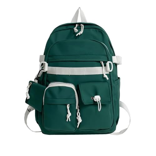BUBEFSKD Mode Ästhetische Schultasche Für Teenager Mädchen Einfache Und Funktionale Laptop Rucksack Nylon Schülerbuchbeutel Daypack Outdoor Aktivitäts Rucksack Freien BUBEFSKD Mode Ästhetische Schultasche Für Teenager Mädchen Einfache Und Funktionale Laptop Rucksack Nylon Schülerbuchbeutel Daypack Outdoor Aktivitäts Rucksack Freien von BUBEFSKD