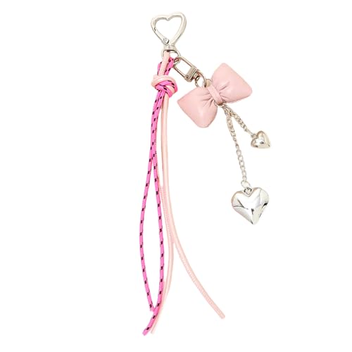 BUBEFSKD Mode Multi Purpose Lederbögen Schlüsselbauern Mit Quasten Telefon Ornament Bag Accessoires Für Und Schlüsseldekoration Modezubehör von BUBEFSKD